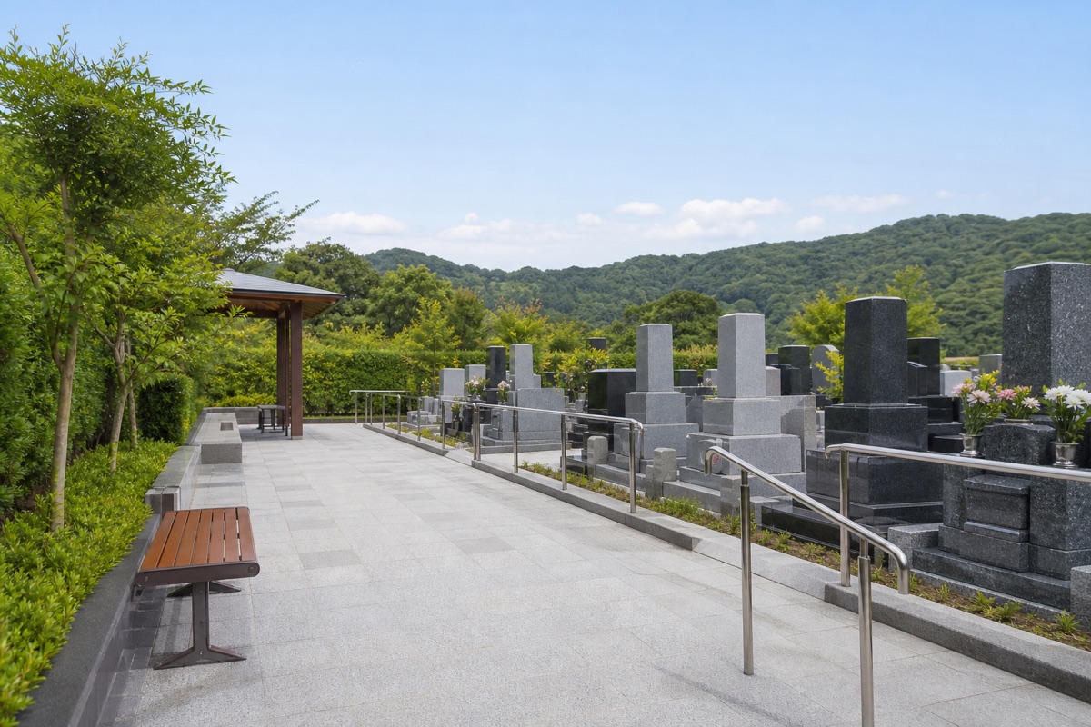 北区メモリアルパークの風景