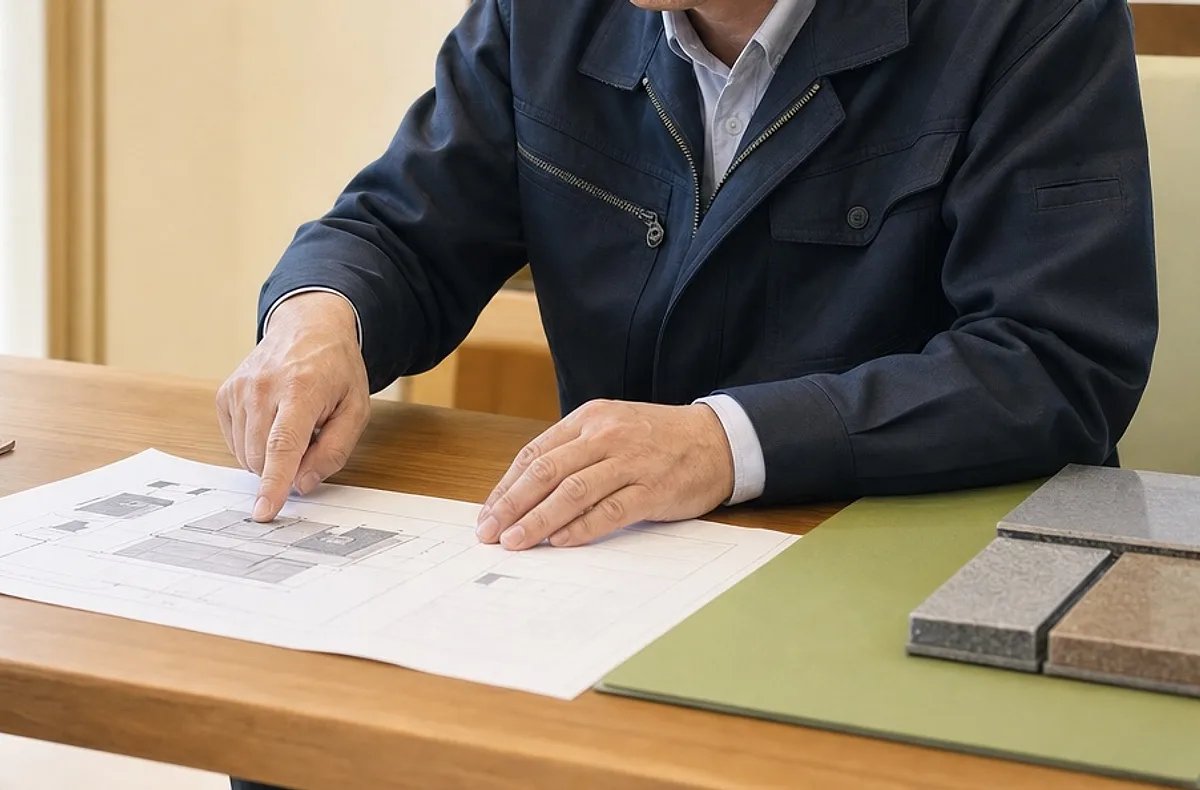 納骨に合わせた墓誌の追加彫刻と目地直しの施工写真