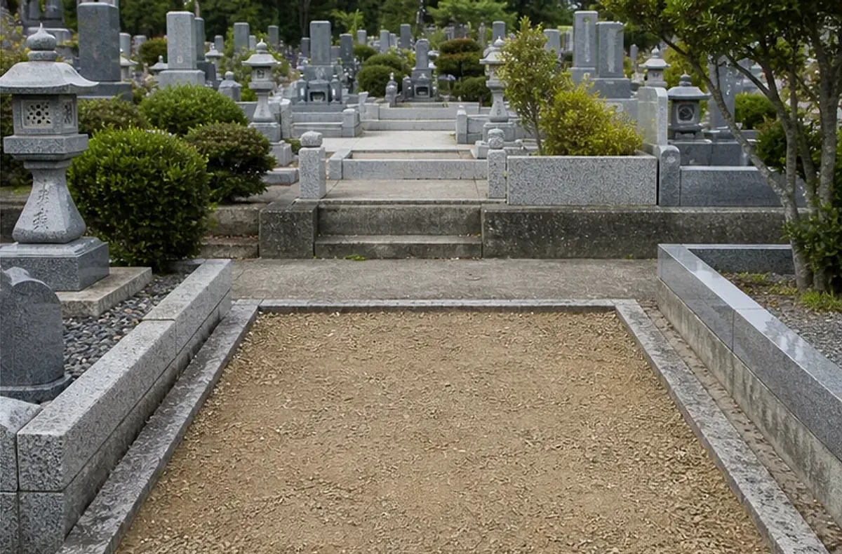 現地写真で進捗を共有した遠方からの墓じまいの施工写真